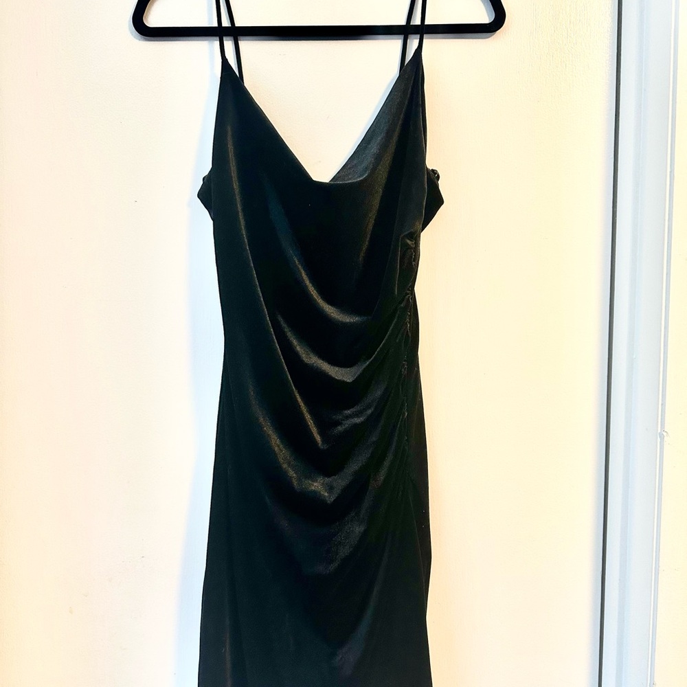 Laundry By Shelli Segal Black Backless Dress